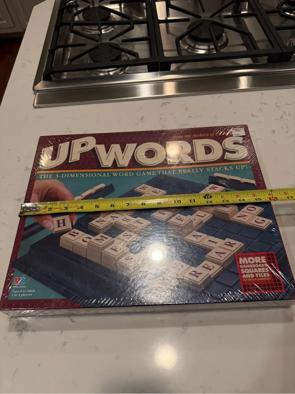 Vintage Upwords 3D Word Game Milton Bradley Factory Sealed New
